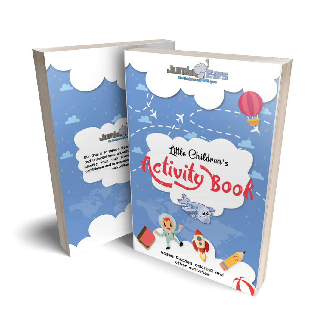 Little Children's Activity Book by Jumbo Ears - JUMBO EARS