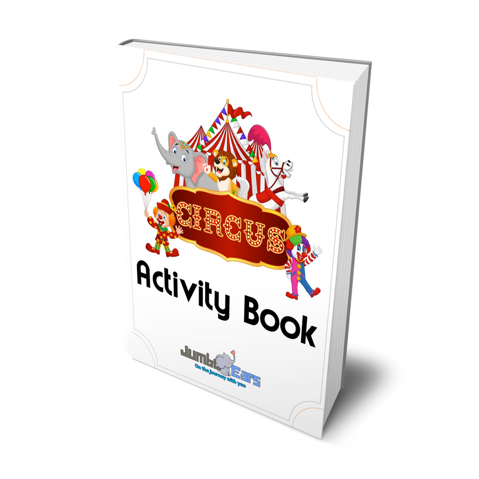 Circus Activity Book by Jumbo Ears - JUMBO EARS