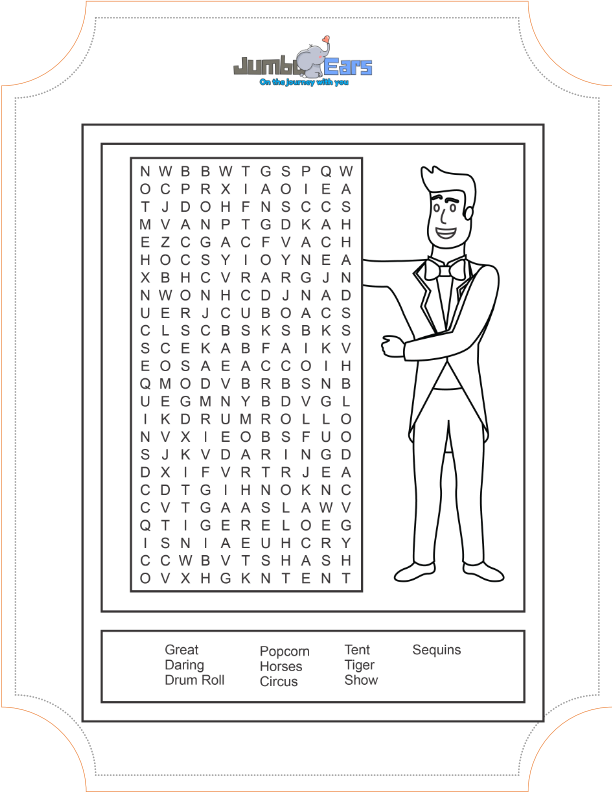 Circus Activity Book by Jumbo Ears - JUMBO EARS